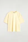 Cos Oversized T-shirt In Yellow