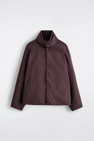 Cos Piumino Con Collo A Imbuto In Red