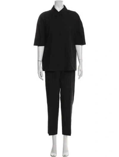 Pre-owned Cos Pant Set In Black