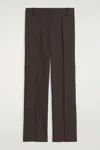 Cos Pantaloni Sartoriali A Gamba Dritta In Lino