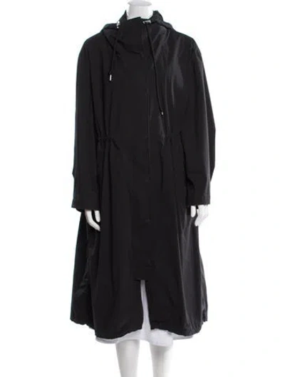 Pre-owned Cos Parka In Black