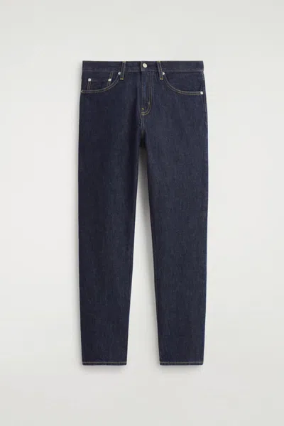 Cos Pier Slim-leg Jeans In Blue