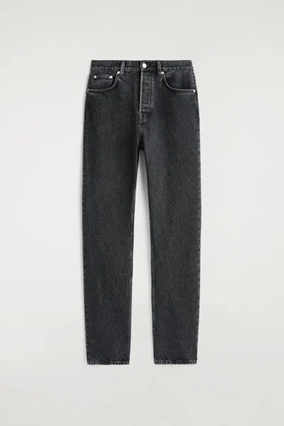 Cos Pipeline Slim-leg Jeans In Black
