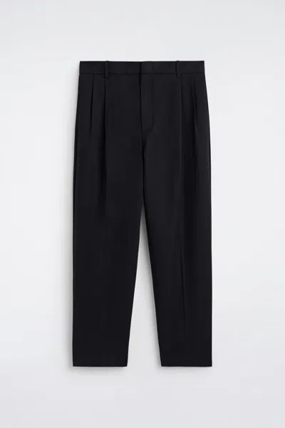 Cos Pantaloni A Gamba Dritta Con Pinces In Black