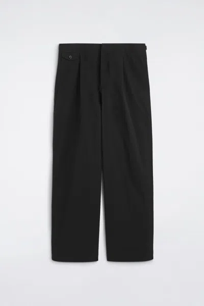 Cos Pantaloni A Gamba Larga Con Taschino In Black