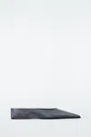 Cos Pointed Suede Mules In Grey