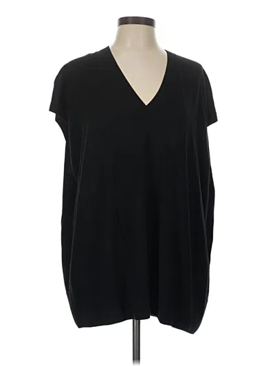 Pre-owned Cos Poncho In Black
