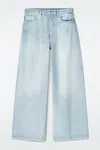 Cos Pool Wide-leg Jeans In Blue