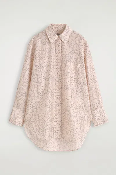 Cos Printed Fluid Shirt