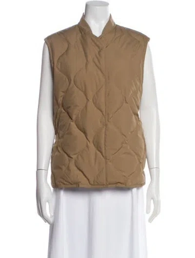 Pre-owned Cos Puffer Jacket In Neutral