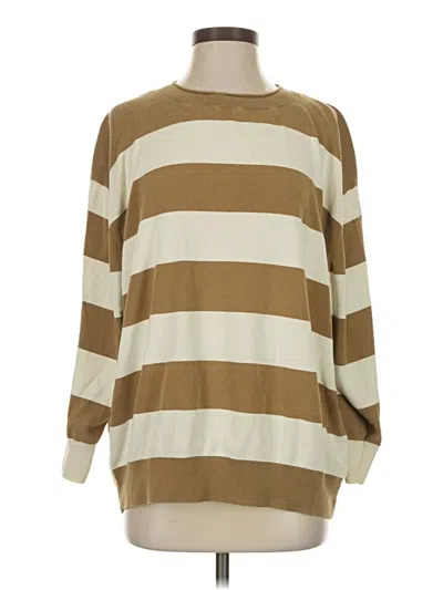 Pre-owned Cos Pullover Sweater In Brown