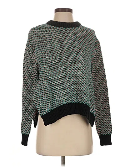 Pre-owned Cos Pullover Sweater In Green