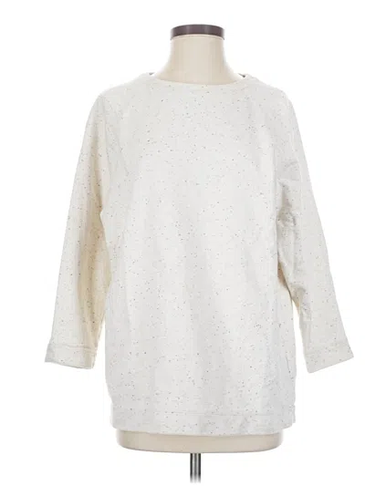 Pre-owned Cos Pullover Sweater In White
