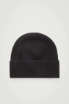 Cos Pure Cashmere Beanie In Black