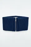 Cos Pure Cashmere Collar In Blue