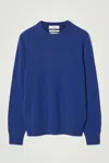 Cos Pure Cashmere Jumper In Blue