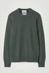 Cos Pure Cashmere Jumper In Green