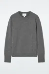 Cos Pure Cashmere Sweater In Grey