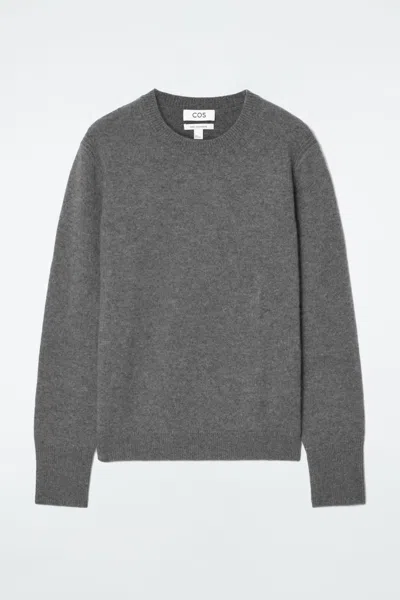 Cos Pure Cashmere Sweater In Grey