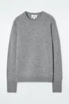 Cos Pure Cashmere Sweater In Grey