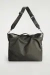 Cos Pursuit Messenger Bag - Nylon In Green
