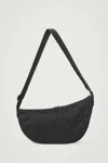 Cos Diamond-quilted Crossbody - Nylon In Black
