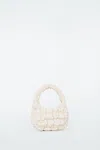 Cos Quilted Micro Bag In Neutral