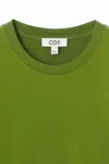 Cos Regular Fit T-shirt In Green