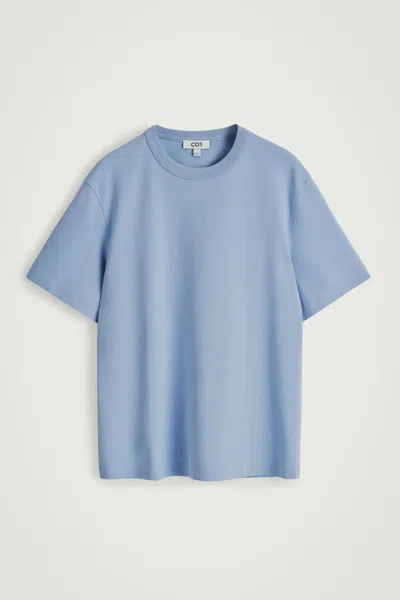 Cos Relaxed Interlock Crew-neck T-shirt