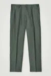 Cos Relaxed Linen Tapered Trousers