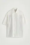 Cos Relaxed Short-sleeved Resort Shirt