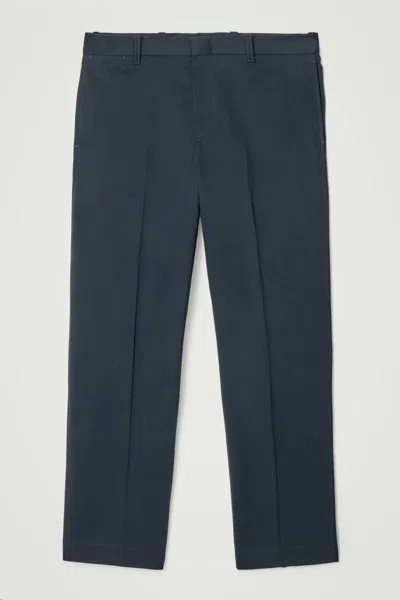 Cos Relaxed Tapered Chinos In Blue