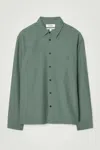 Cos Relaxed Twill Shirt In Green