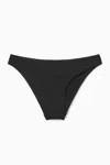 Cos Ribbed Bikini Briefs In Black