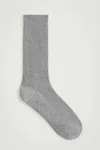 Cos Ribbed Socks