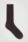 Cos Ribbed Socks