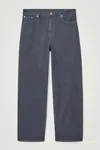 Cos Rider Wide-leg Jeans In Grey