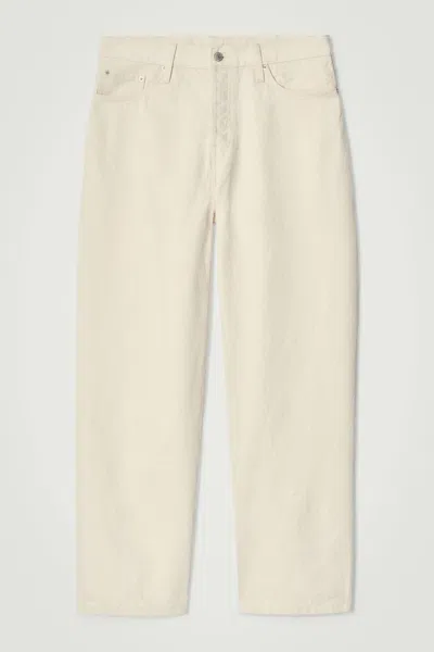 Cos Rider Wide-leg Jeans In White