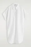 Cos Rounded Linen-cotton Shirt Dress