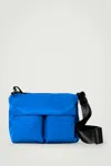 Cos Water-repellent Utility Crossbody - Nylon In Bleu