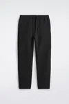Cos Scuba Barrel-leg Joggers In Black