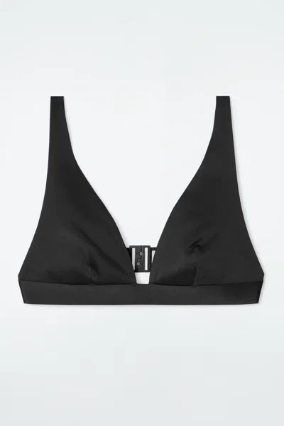 Cos Top Bikini In Scuba In Nero