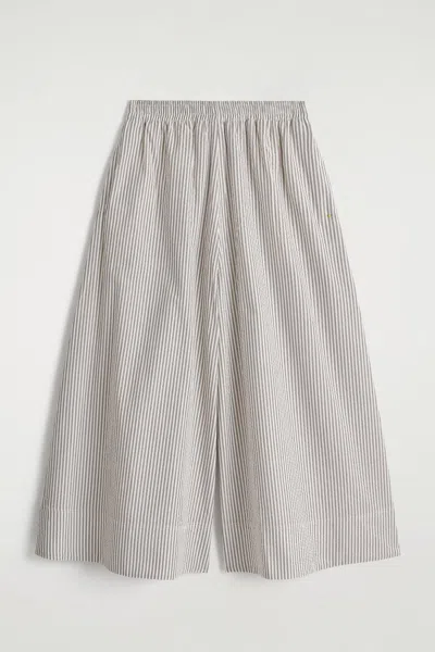 Cos Seersucker Culottes
