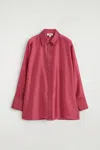 Cos Camicia Trasparente In Pink