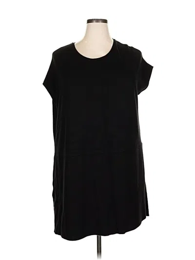 Pre-owned Cos Short Sleeve Blouse In Black