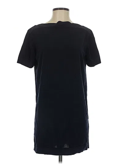 Pre-owned Cos Short Sleeve Top Black Crew Neck Tops
