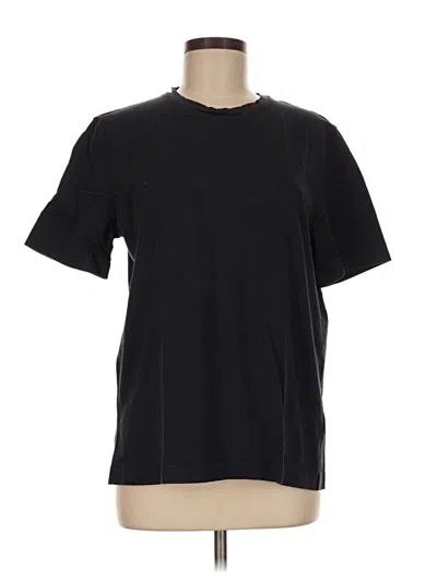 Pre-owned Cos Short Sleeve T-shirt In Black