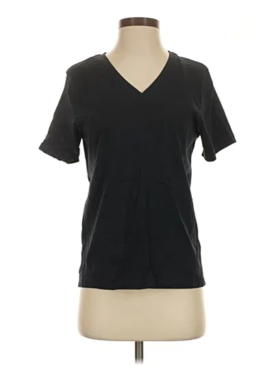 Pre-owned Cos Short Sleeve T-shirt In Black