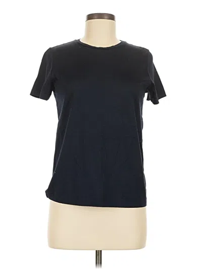 Pre-owned Cos Short Sleeve T-shirt In Black