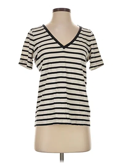 Pre-owned Cos Short Sleeve T-shirt In Ivory